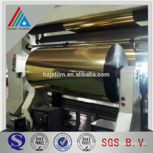 Colored PET/VMPET Gold Coated Metalized Mylar Film